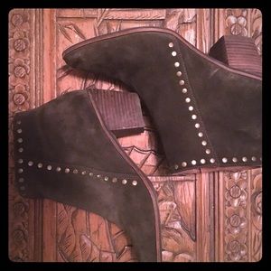 Lucky Brand Suede Booties